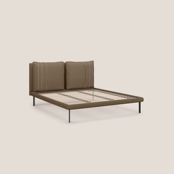 Giselle letto moderno con cuscini testata regolabili con tasche in mic