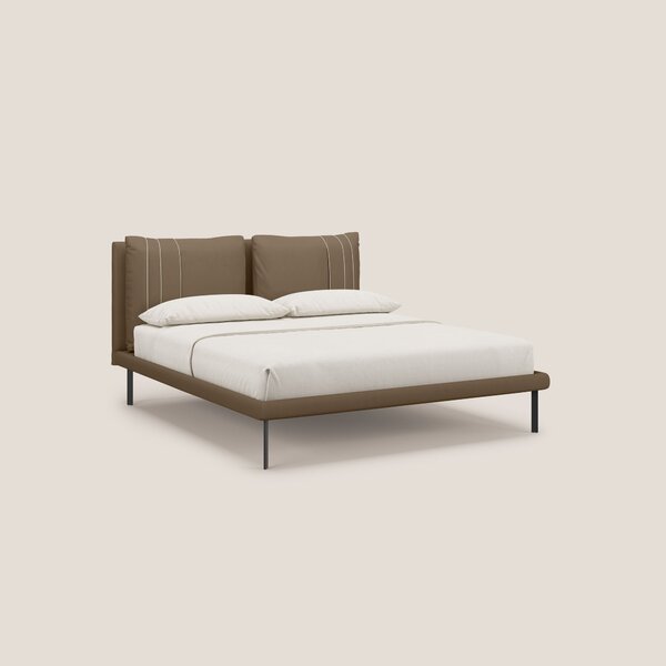 Giselle letto moderno con cuscini testata regolabili con tasche in mic