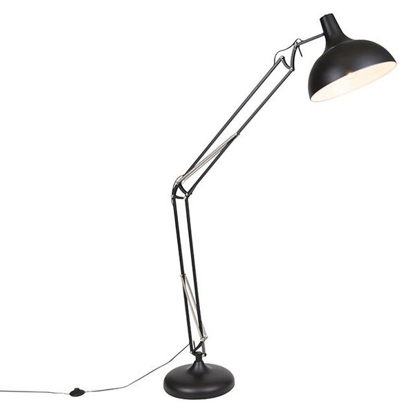 Lampada da terra intelligente nera regolabile con Wi-Fi A60 - Hobby