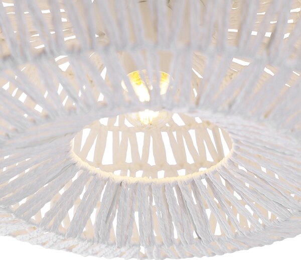 Lampada da soffitto retrò intelligente bianca incl. Wifi A60 - Lina