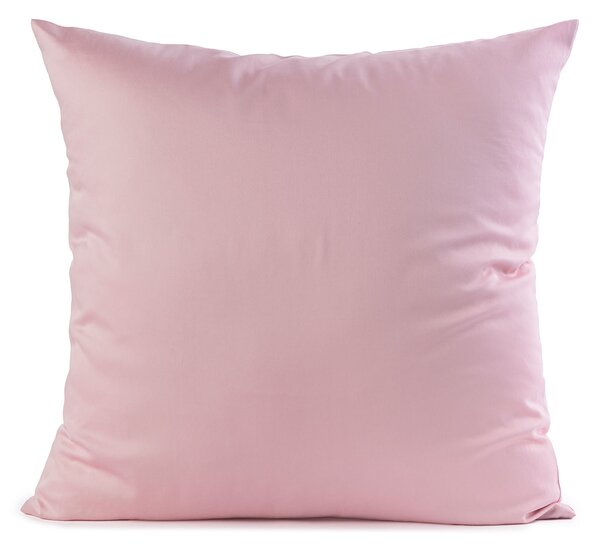 Cuscino Arredo 50X50 Raso ROSA Raso Di Cotone Caleffi