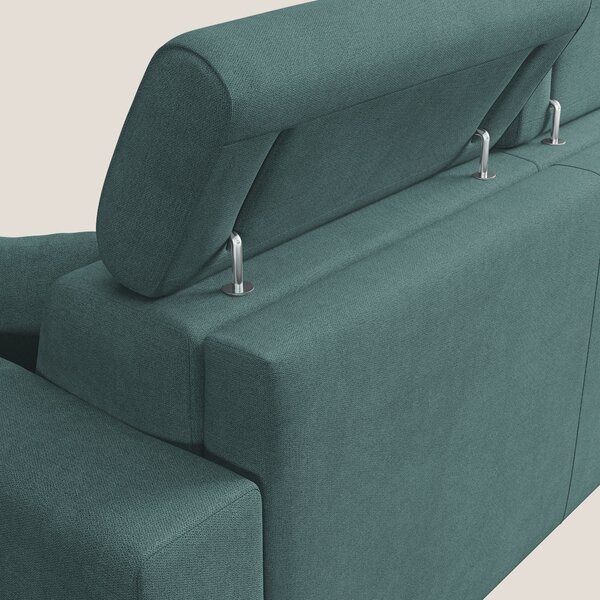 Pegaso divano letto con poggiatesta reclinabili e rivestimento T02 pet