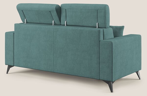Pegaso divano letto con poggiatesta reclinabili e rivestimento T02 pet