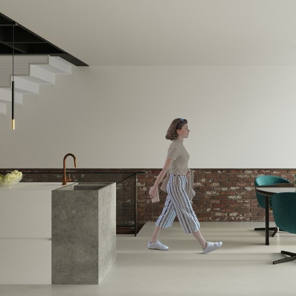 Lampadario a Sospensione MOZAICA 1 G9 Nero/Oro Colore Nero e Oro
