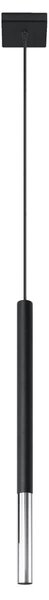 Lampadario a Sospensione MOZAICA 1 G9 Nero/Cromo