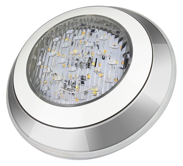 Lampada LED da parete per Piscine 15W RGB+CCT 12V AC/DC - LoRa 433MHz Colore RGB+CCT