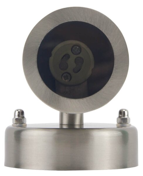 Applique Cilindrica Monodirezionale IP65 GU10 Inox Colore Inox