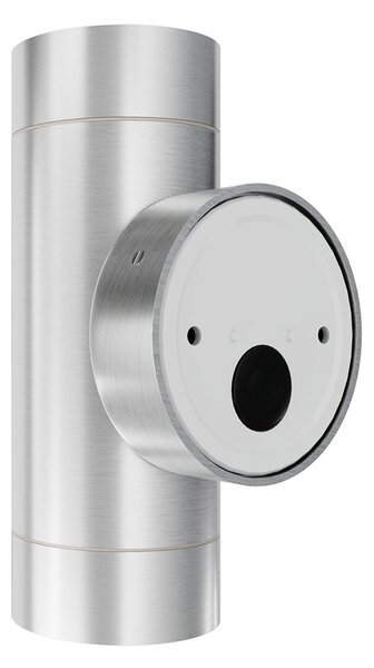 Applique Cilindrica Bidirezionale IP65 GU10 Inox Colore Inox
