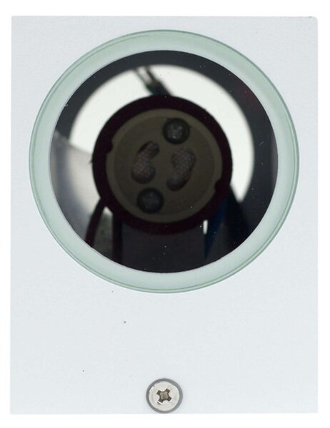 Applique Rettangolare Bidirezionale IP65 - GU10 Bianco