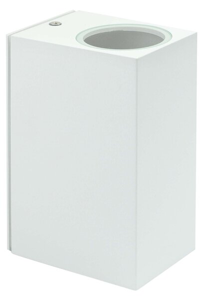 Applique Rettangolare Bidirezionale IP65 - GU10 Bianco