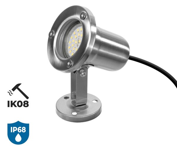 Faro ad immersione Orientabile per piscine e fontane IP68