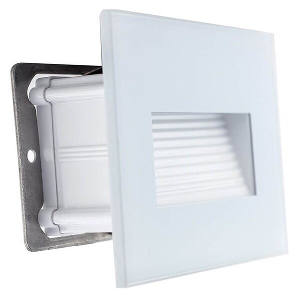 Segnapasso LED per scatola 503 3.5W IP65 Luce Asimmetrica Colore Bianco Naturale 4.200K