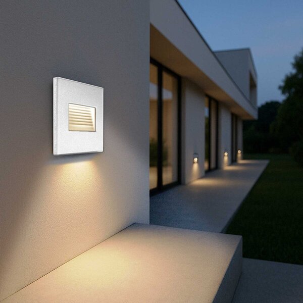 Segnapasso LED per scatola 503 3.5W IP65 Luce Asimmetrica Colore Bianco Naturale 4.200K