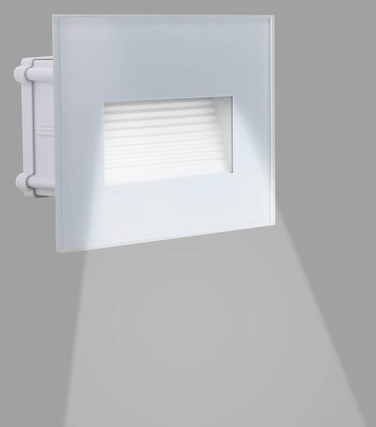 Segnapasso LED per scatola 503 3.5W IP65 Luce Asimmetrica Colore Bianco Naturale 4.200K