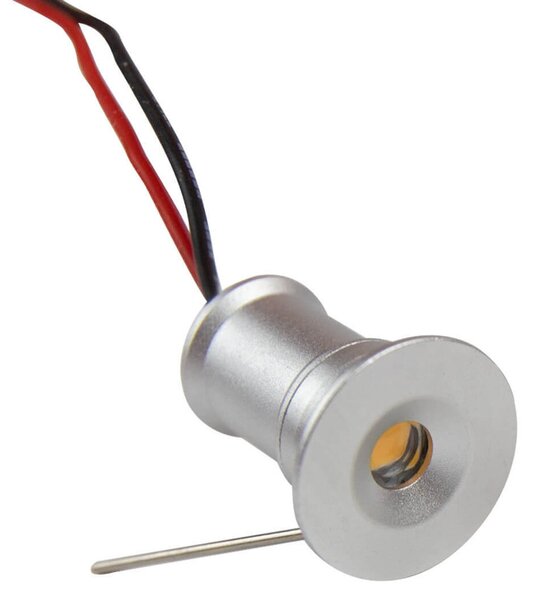 Kit 2 Faretti Segnapasso LED 1W - IP44 Colore Bianco Caldo 3.000K