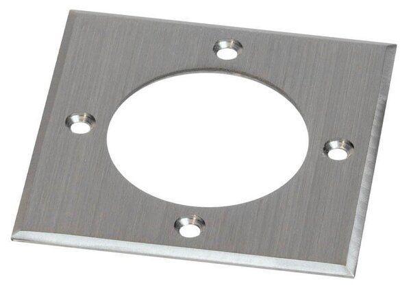 Faretto Carrabile Quadrato GU10 IP67 con Doppio Pressacavo