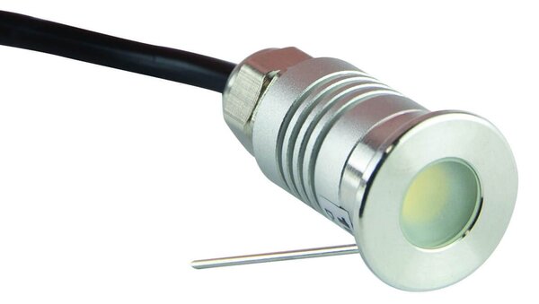 Faretto LED Mini 1W IP67 - PROFESSIONAL da incasso Colore Bianco Naturale 4.000K