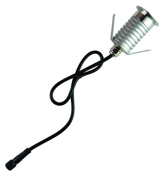 Faretto Segnapasso LED 3W IP67 Acciaio Inox Professional Colore Bianco Freddo 6.000K