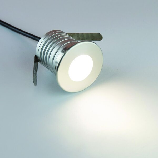 Faretto LED 3W IP68 per Piscine e Fontane Tondo Professional Colore Bianco Naturale 4.000K