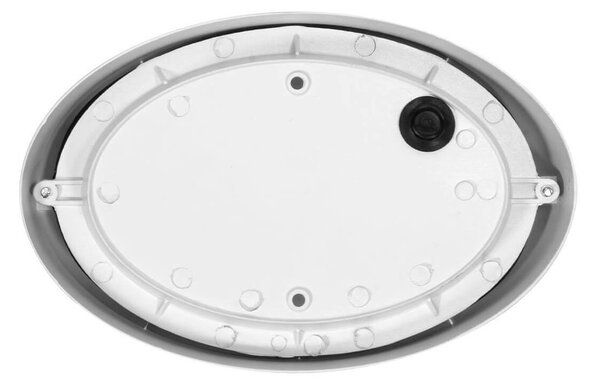 Applique da esterno Ovale E27 bianca IP54 Colore Bianco