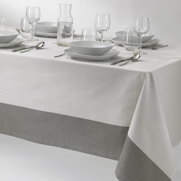 Tovaglia Da Cucina In Saia Di Cotone Intrecci 150x180 Promotion Items Moderno Bianco Caleffi