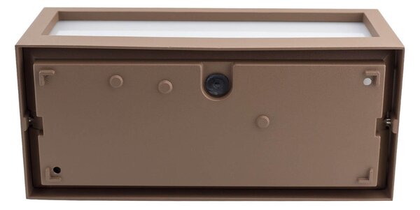 Applique Flute Design - E27 Mattone (Ruggine - Corten)