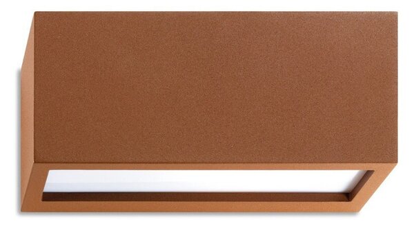 Applique Band Design - E27 Mattone (Ruggine - Corten) - Bidirezione