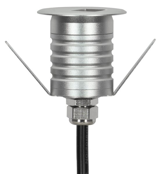 Faretto LED Acciaio 1W IP67 Professional - per Gradini Colore Bianco Naturale 4.000K