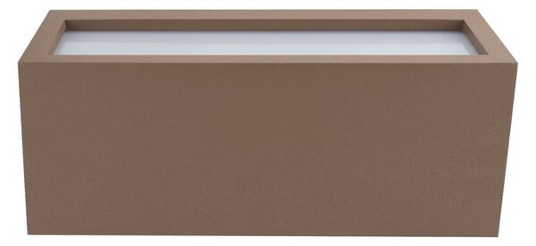 Applique Band Design - E27 Mattone (Ruggine - Corten) - Bidirezione