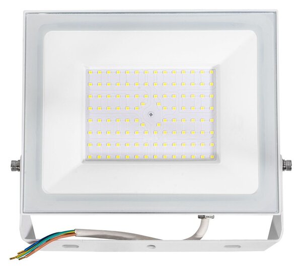 Faro LED 100W Slim Bianco IP65 - con Osram chip LED Colore Bianco Caldo 3.000K