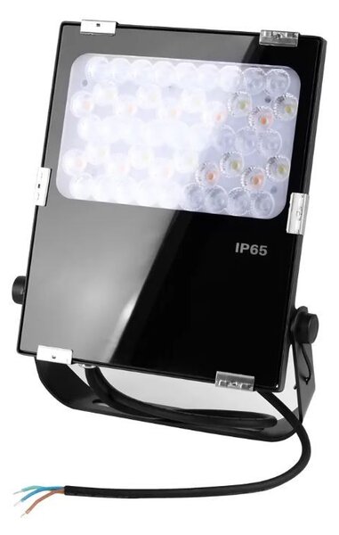 Proiettore LED 50W RGB+CCT IP66 Angolo 25° Dimmerabile - 2.4GHz Colore RGB+CCT