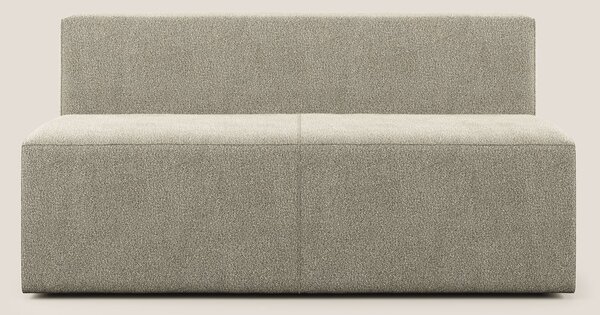 Nettuno modulo centrale maxi in morbido tessuto bouclè T07 beige