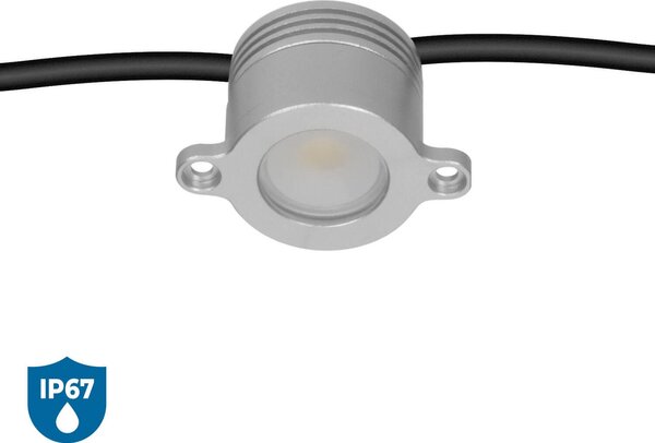 Faretto LED 1W IP67 per Corrimano - Professional Colore Bianco Naturale 4.000K