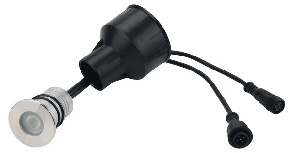 Faretto LED 3W RGB DMX512 per Piscine e Fontane IP68 - Professional Colore RGB