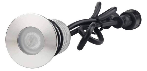Faretto LED 3W RGB DMX512 per Piscine e Fontane IP68 - Professional Colore RGB
