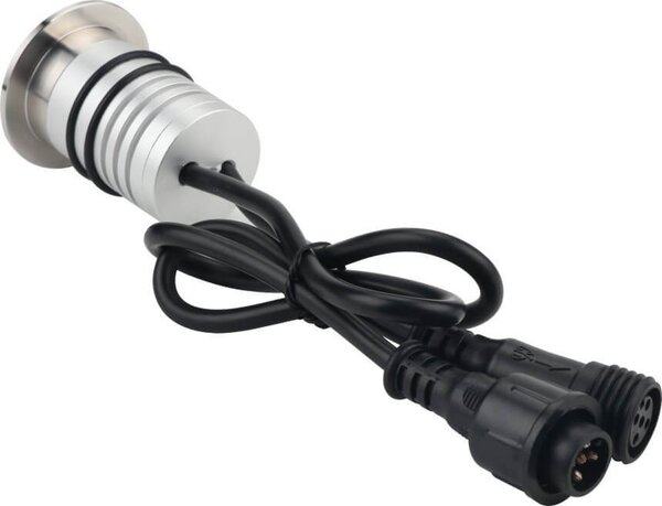 Faretto LED 3W RGB DMX512 per Piscine e Fontane IP68 - Professional Colore RGB