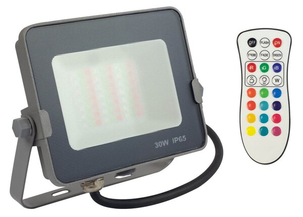 Faro LED 30W RGB IP65 Colore RGB