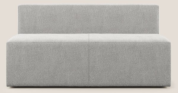 Nettuno modulo centrale maxi in morbido tessuto bouclè T07 grigio