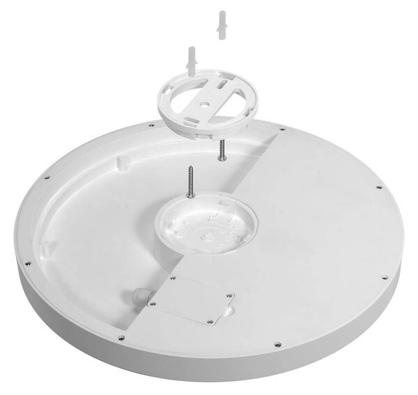 Plafoniera LED 34W IP65 Ø32CM CCT Bianco Variabile - Doppia cornice