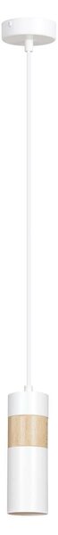 Lampadario a sospensione AKARI 1 WHITE