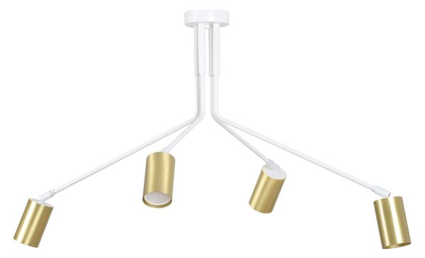 Lampadario a sospensione VERNO 4 White Gold