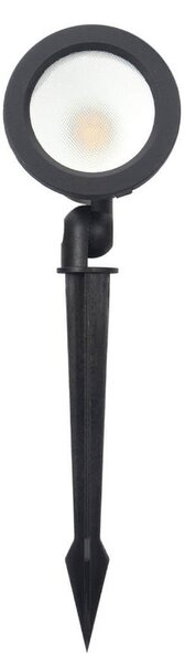 Faretto LED con Picchetto 5W Orientabile Colore Bianco Caldo 3.000K