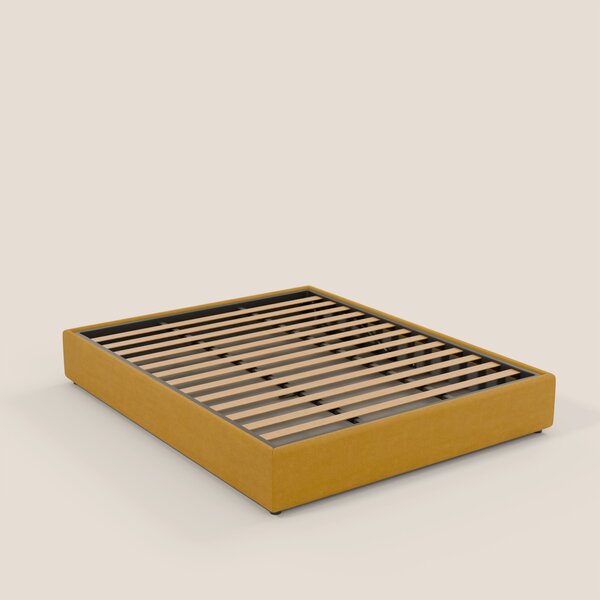 Ina sommier con ampio contenitore in microfibra smacchiabile ed imperm