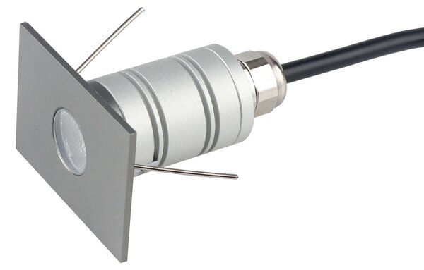 Faretto LED Rettangolare Mini 1W IP67 - PROFESSIONAL Colore Bianco Naturale 4.000K