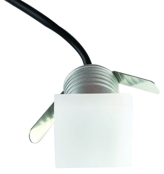 Faretto LED 1W IP65 Quadrato Luce Diffusa - Professional Colore Bianco Naturale 4.000K