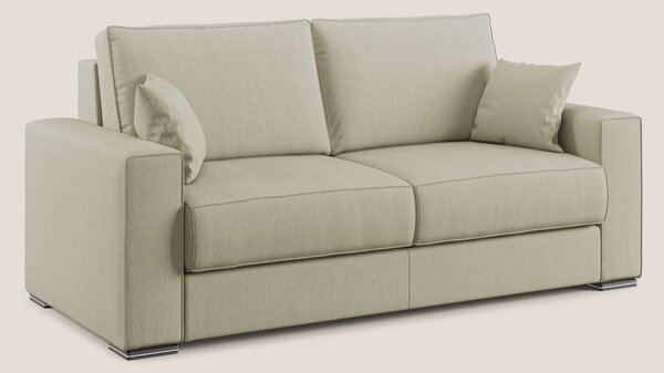 Dream Divano letto moderno dai morbidi cuscini in tessuto smacchiabile