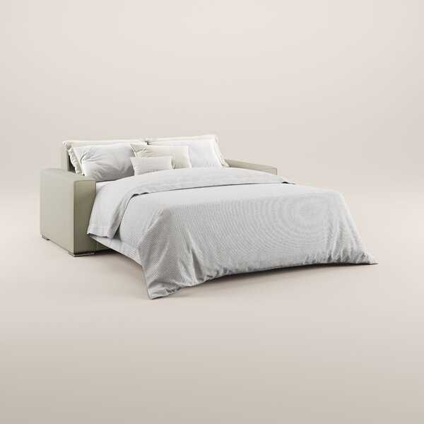 Dream Divano letto moderno dai morbidi cuscini in tessuto smacchiabile