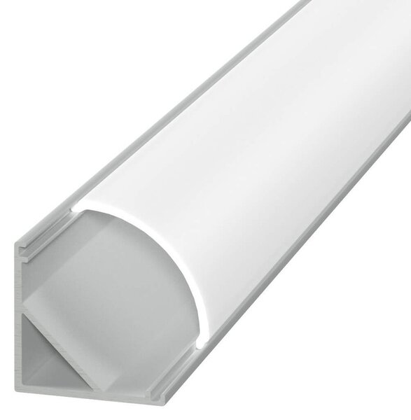 Profilo Angolare 1m e 2m (per striscia LED) Variante Lunghezza Profilo 1 metro