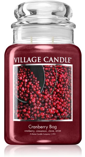 Village Candle Cranberry Bog candela profumata 602 g