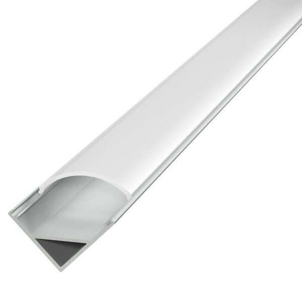 Profilo Angolare 1m e 2m (per striscia LED) Variante Lunghezza Profilo 1 metro
